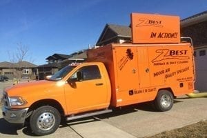 Z-Best Service Truck; ZBest In Action!! ZBest Furnace & Duct Cleaning Indoor Air Quality Specialist