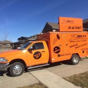 Z-Best Service Truck; ZBest In Action!! ZBest Furnace & Duct Cleaning Indoor Air Quality Specialist